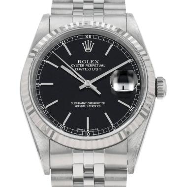 Montre Rolex Datejust en or et acier Ref: Rolex - 16234  Vers 1998