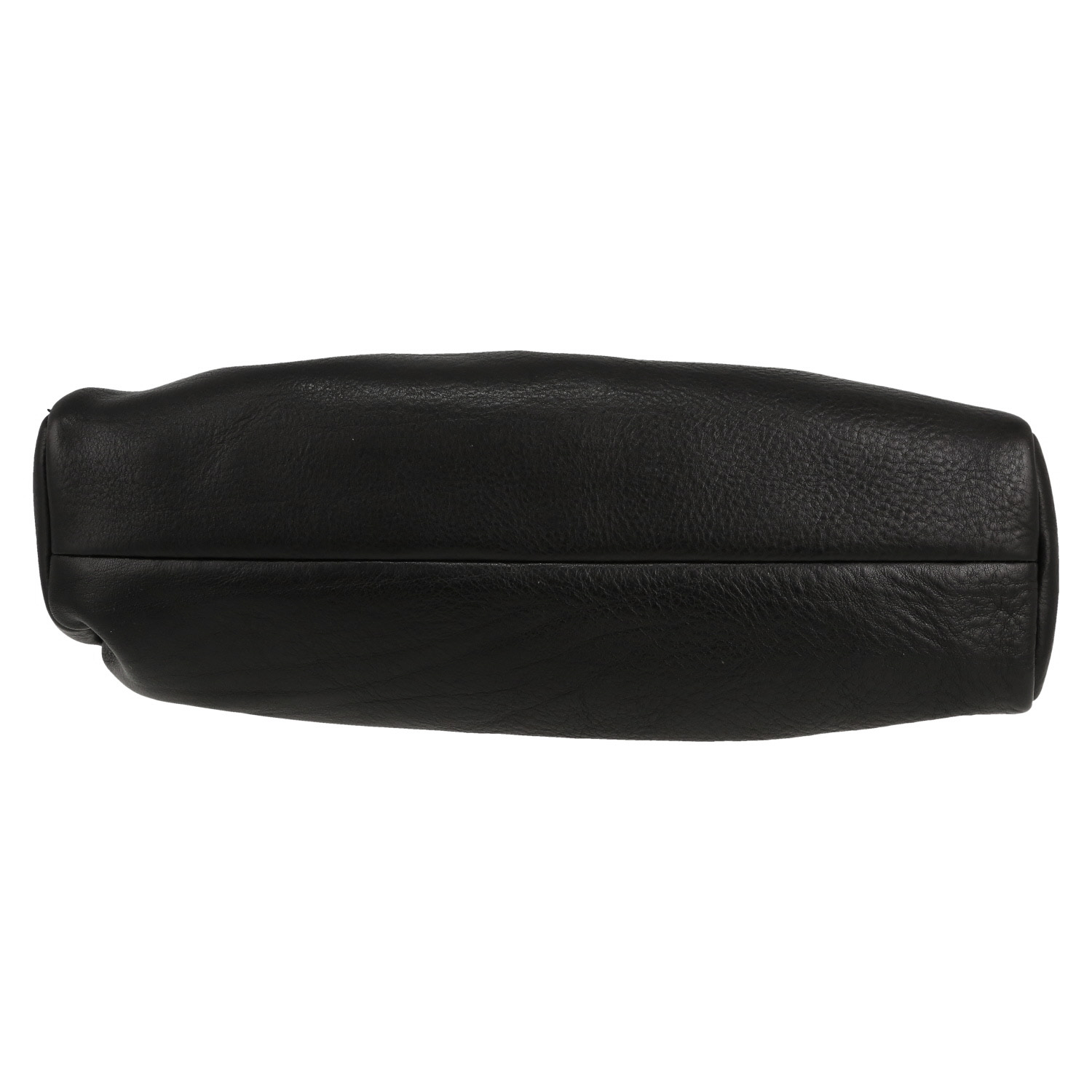 Sac à main Gucci   en cuir noir et bois - Detail D1