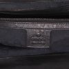 Gucci   handbag  in black leather  and wood - Detail D2 thumbnail