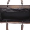Gucci   handbag  in black leather  and wood - Detail D3 thumbnail