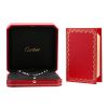 Cartier Le Baiser du Dragon necklace in white gold, onyx and ruby - Detail D2 thumbnail