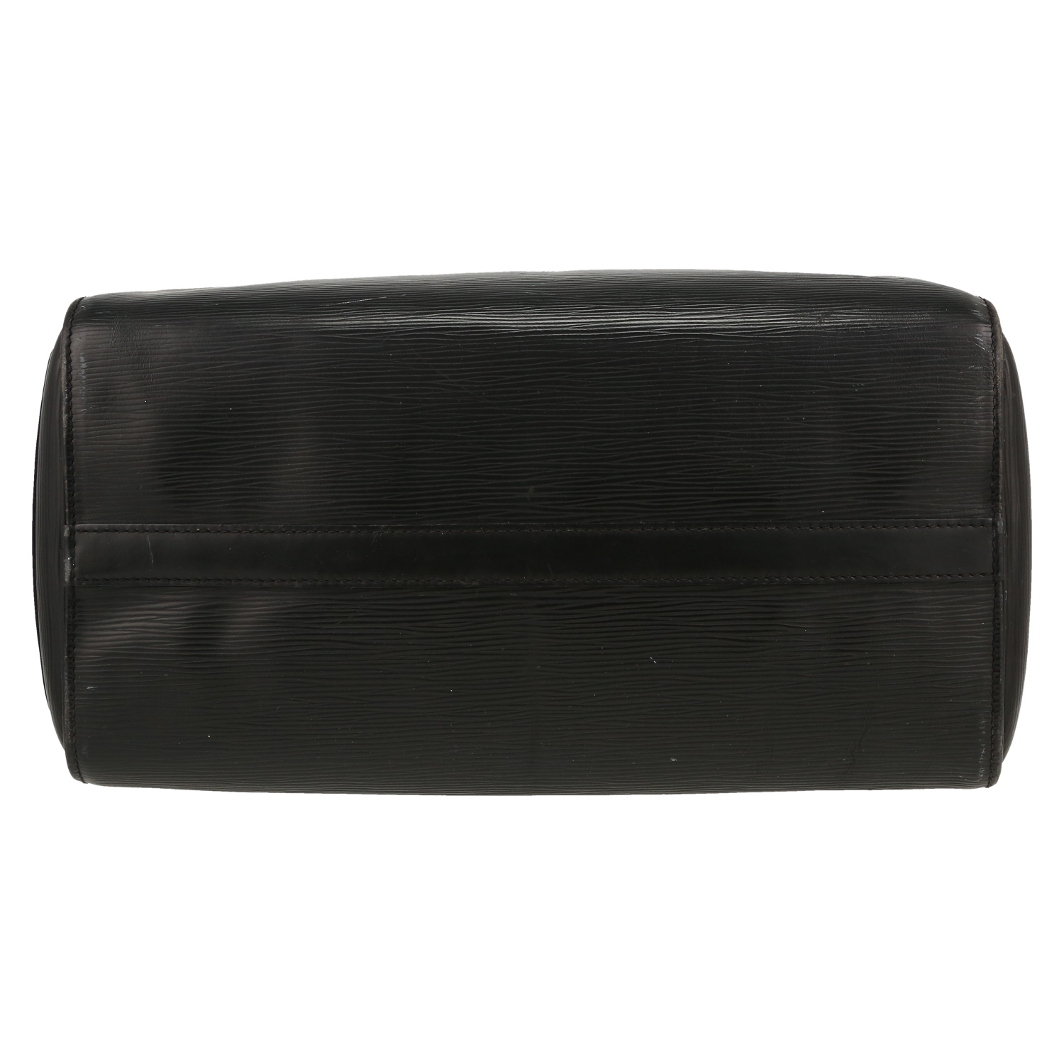 Bolso de mano Louis Vuitton  Speedy 35 en cuero Epi negro - Detail D1