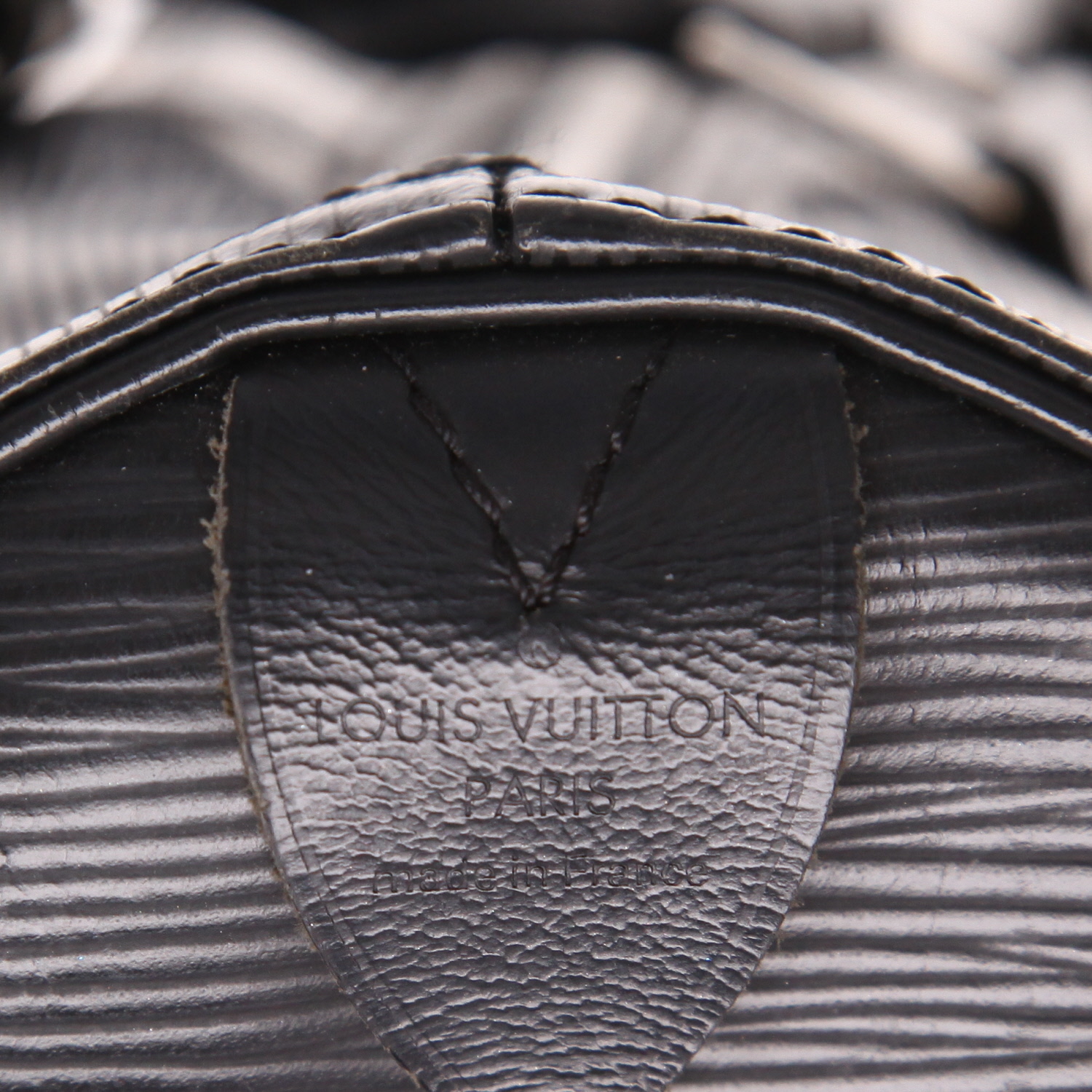 Borsa Louis Vuitton  Speedy 35 in pelle Epi nera - Detail D2