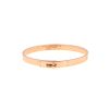 Hermès Kelly bangle in pink gold and diamonds - 360 thumbnail