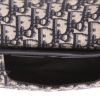Dior  Bobby shoulder bag  in blue and grey monogram canvas Oblique  and blue leather - Detail D3 thumbnail