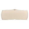 Saint Laurent  Puffer shoulder bag  in Gris Perle chevron quilted leather - Detail D1 thumbnail