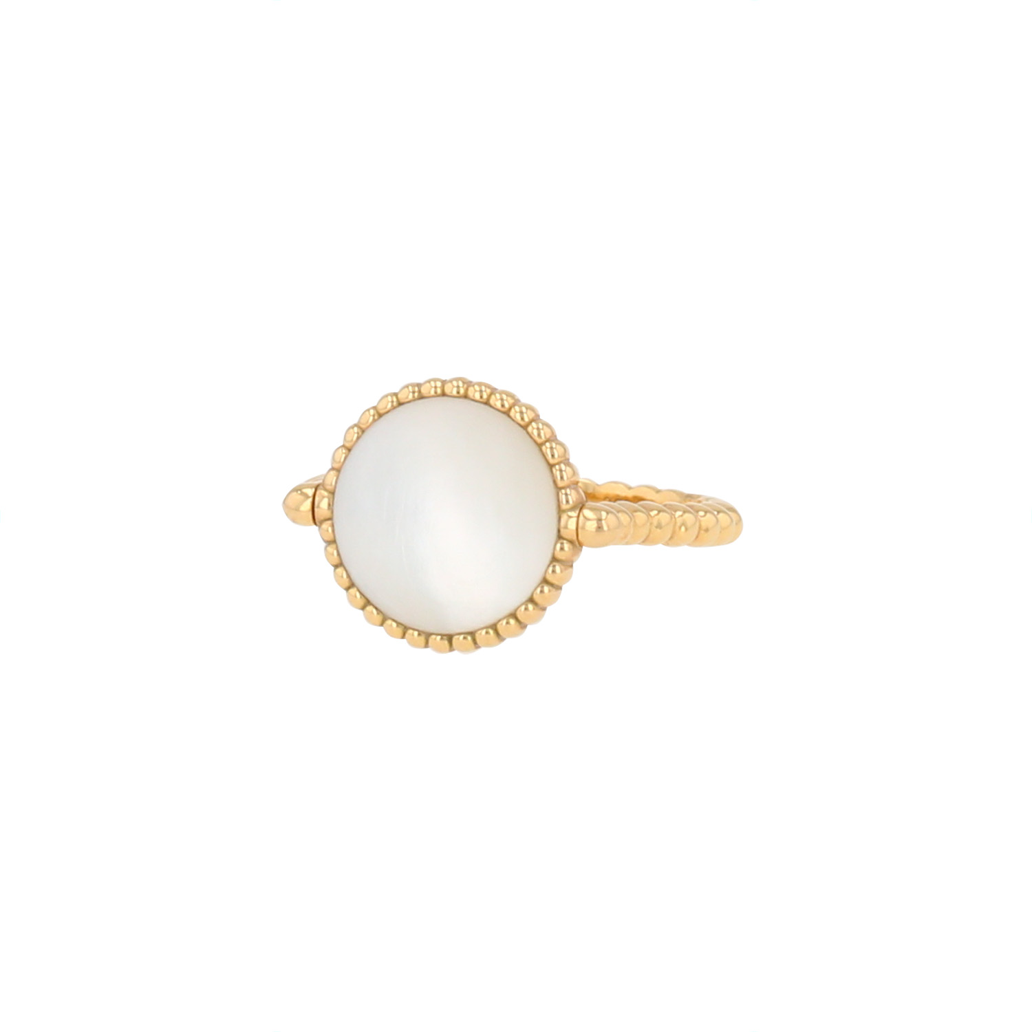 Dior Rose des vents ring in yellow gold, mother of pearl and diamond - Detail D1