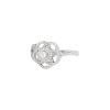 chanel Caviar Camélia Fil small model ring in white gold and diamonds - 00pp thumbnail