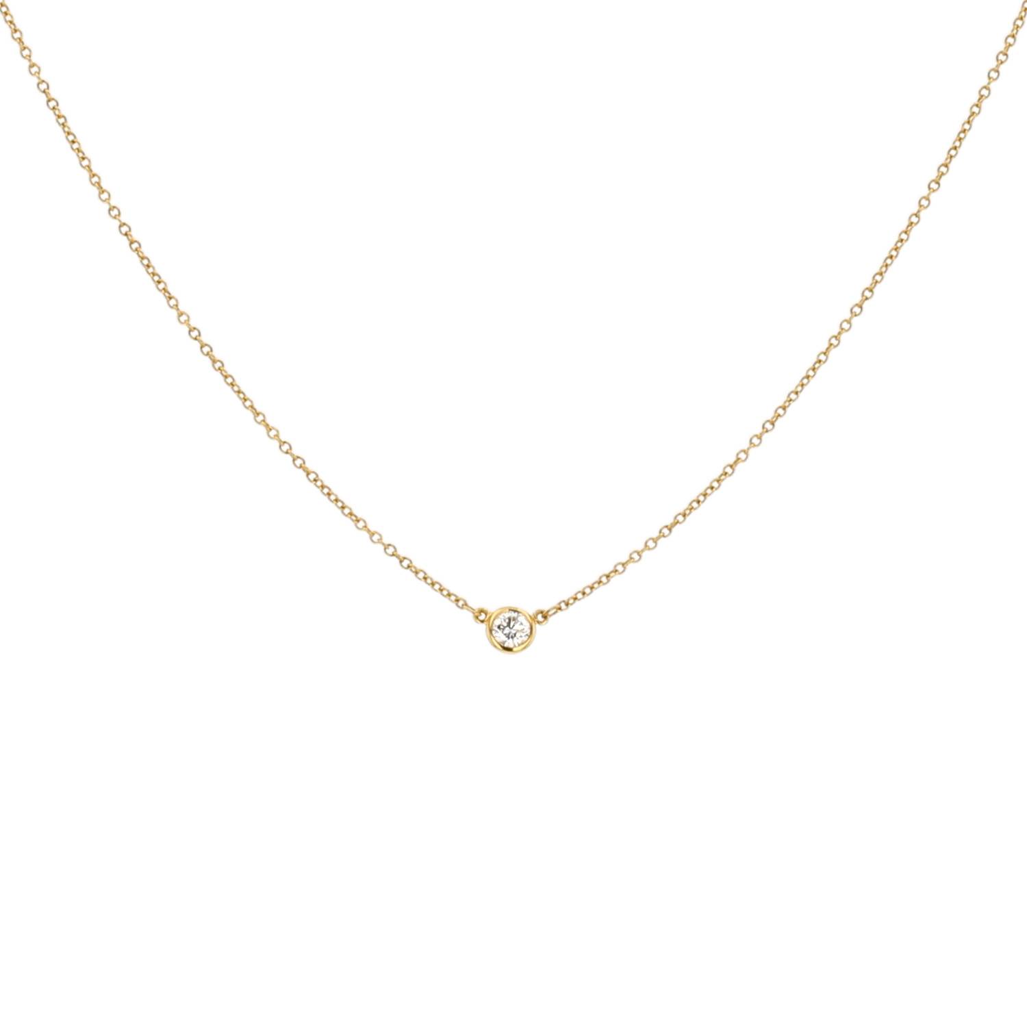 Collana Tiffany 
Co Diamonds By The Yard in oro giallo e diamante