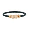 Fred Chance Infinie large model bracelet in yellow gold and diamonds - Detail D1 thumbnail
