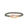 Fred Force 10 large model bracelet in pink gold, yellow gold and diamonds - 360 thumbnail