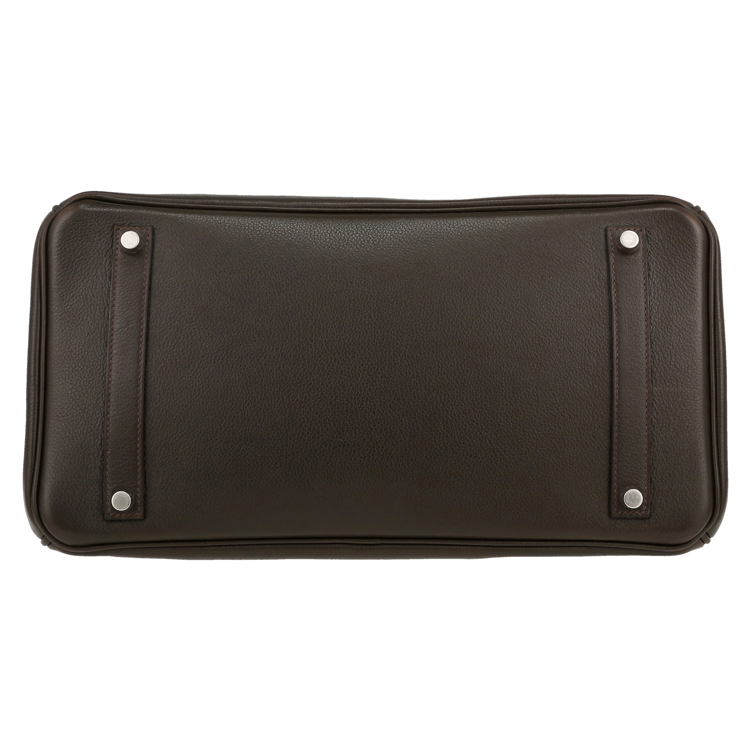 Hermès  Birkin 35 cm handbag  in brown togo leather - Detail D1