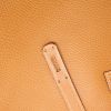 Bolso de mano Hermès  Birkin 40 cm en vaca bermeja color oro - Detail D4 thumbnail