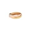 Cartier Trinity small model ring in 3 golds - 00pp thumbnail