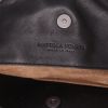 Bottega Veneta  Tote shopping bag  in black intrecciato leather - Detail D2 thumbnail