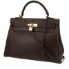 Hermès  Kelly 32 cm handbag  in brown epsom leather - 00pp thumbnail
