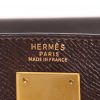 Bolso de mano Hermès  Kelly 32 cm en cuero epsom marrón - Detail D2 thumbnail