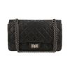Bolso de mano Chanel  Chanel 2.55 en cuero acolchado negro - 360 thumbnail