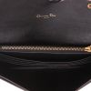Dior  Pochette Saddle handbag/clutch  in black leather - Detail D3 thumbnail