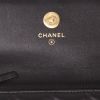 Chanel  Editions Limitées pouch  in black quilted leather - Detail D2 thumbnail