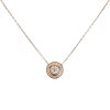 Cartier Cartier d'Amour necklace in pink gold and diamonds - 00pp thumbnail