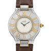 Reloj Cartier Must 21 de acero y oro chapado Circa 1990 - 00pp thumbnail