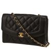Chanel  Diana shoulder bag  in black quilted leather - 00pp thumbnail