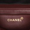 Chanel  Diana shoulder bag  in black quilted leather - Detail D2 thumbnail