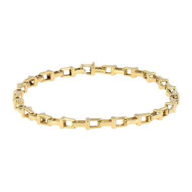Bracelet Vendre un objet Tiffany T en or jaune
