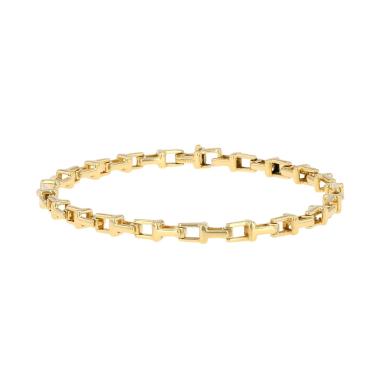 Tiffany 
Co Tiffany T bracelet in yellow gold Tiffany 
Co Tiffany T bracelet in yellow gold