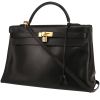 Hermès  Kelly 40 cm handbag  in black box leather - 00pp thumbnail