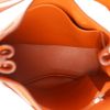 Bolso de mano Hermès  So Kelly en cuero taurillon clémence naranja - Detail D3 thumbnail