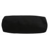 Bolso para llevar al hombro o en la mano Hermès  Herbag en lona negra y cuero negro - Detail D1 thumbnail