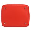 Bolso de mano Hermès  Picotin Lock en cuero epsom rojo - Detail D1 thumbnail