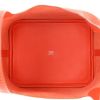 Bolso de mano Hermès  Picotin Lock en cuero epsom rojo - Detail D3 thumbnail