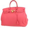 Bolso de mano Hermès  Birkin 40 cm en cuero togo Rose Lipstick - 00pp thumbnail