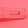 Borsa Hermès  Birkin 40 cm in pelle togo Rose Lipstick - Detail D4 thumbnail