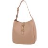 Saint Laurent  5 à 7 small model  handbag  in beige grained leather - 00pp thumbnail