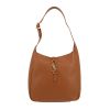 Saint Laurent  5 à 7 small model  handbag  in brown grained leather - 360 thumbnail