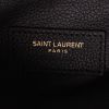 Bolso de mano Saint Laurent  5 à 7 modelo pequeño  en cuero granulado negro - Detail D2 thumbnail