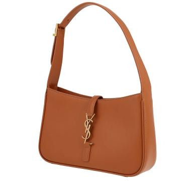 Saint Laurent  5 à 7 handbag  in brown leather