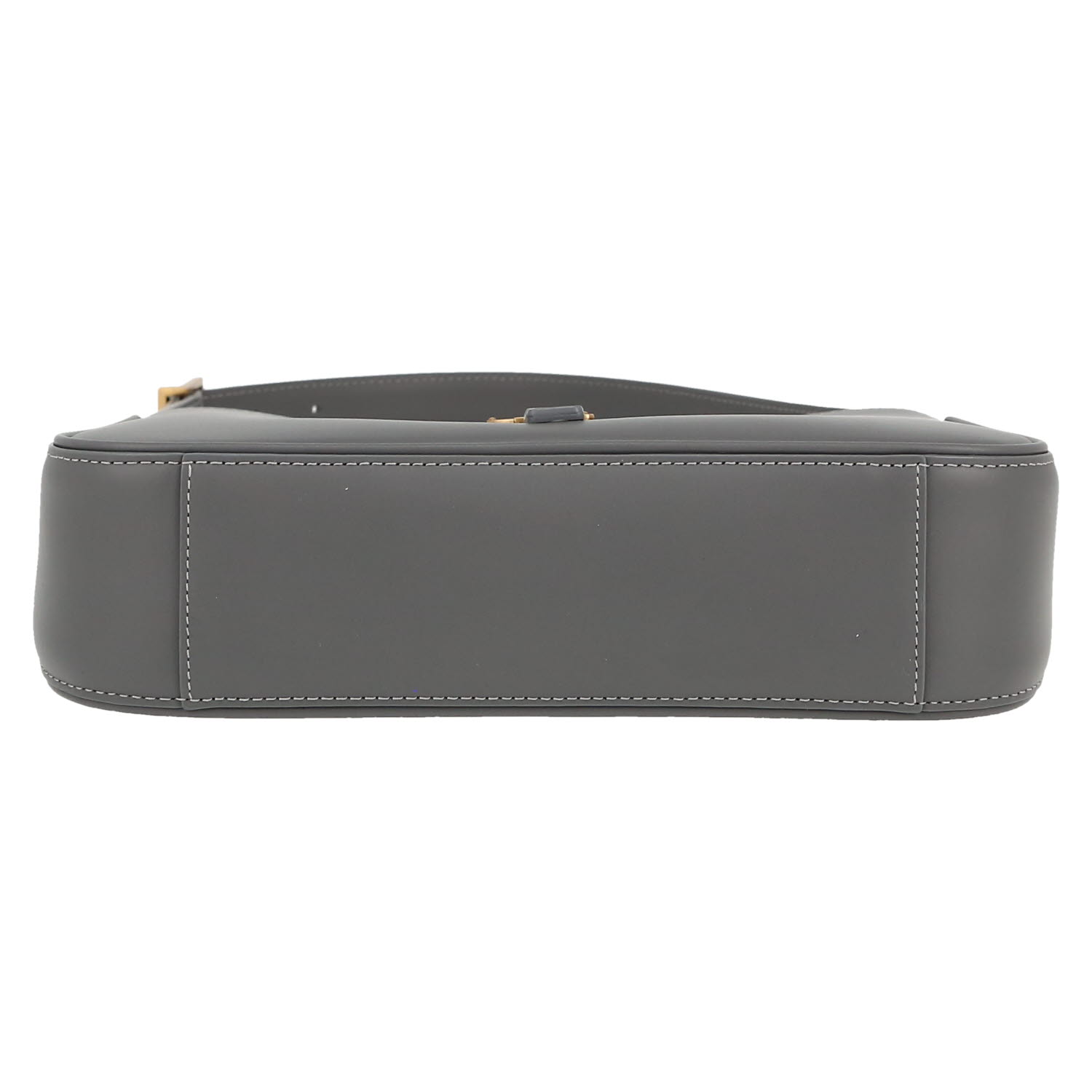 Sac à main Saint Laurent  5 à 7 en cuir gris - Detail D1