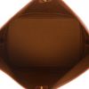 Borsa a tracolla Celine  Seau modello piccolo  in tela monogram e pelle marrone - Detail D3 thumbnail