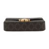 Borsa Celine  Claude in tela "Triomphe" e pelle marrone - Detail D1 thumbnail