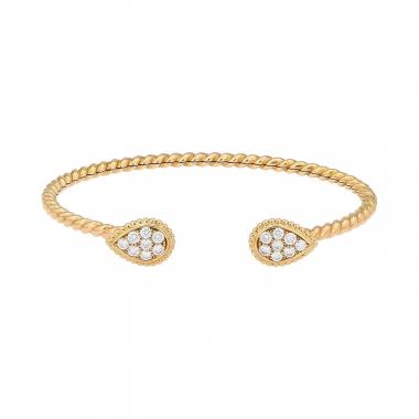 Brazalete Boucheron Serpent Bohème talla S de oro amarillo y diamantes Brazalete Boucheron Serpent Bohème talla S de oro amarillo y diamantes