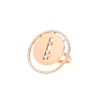 Messika Lucky Move large model ring in pink gold and diamonds - 00pp thumbnail