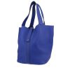 Hermès  Picotin large model  handbag  in blue togo leather - 00pp thumbnail