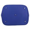Bolso de mano Hermès  Picotin modelo grande  en cuero togo azul - Detail D1 thumbnail