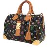 Louis Vuitton  Editions Limitées handbag  in multicolor and black monogram canvas  and natural leather - 00pp thumbnail