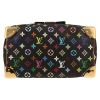 Louis Vuitton  Editions Limitées handbag  in multicolor and black monogram canvas  and natural leather - Detail D1 thumbnail